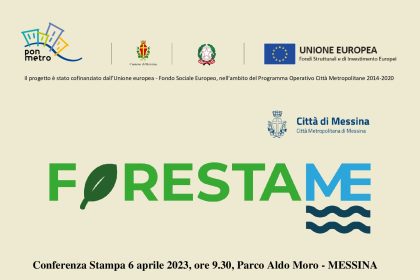 Messina Parco Aldo Moro. Progetto FORESTAME. Consegna lavori forestazione urbana