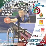 Messina. Campionati paralimpici di tennistavolo